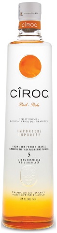 ciroc peach 750 ml single bottle chestermere liquor delivery