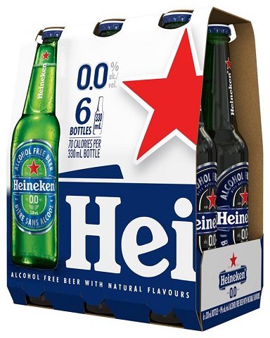 heineken 0.0 330 ml - 6 bottles chestermere liquor delivery