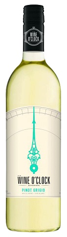 wine o' clock pinot grigio 750 ml single bottle chestermere liquor delivery